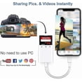 thumbnail image 5 of 3-in-1 Micro SD Card Reader Adapter for iOS Devices, Portable Memory Card Reader for Simultaneous Data Transfer, 5 of 5