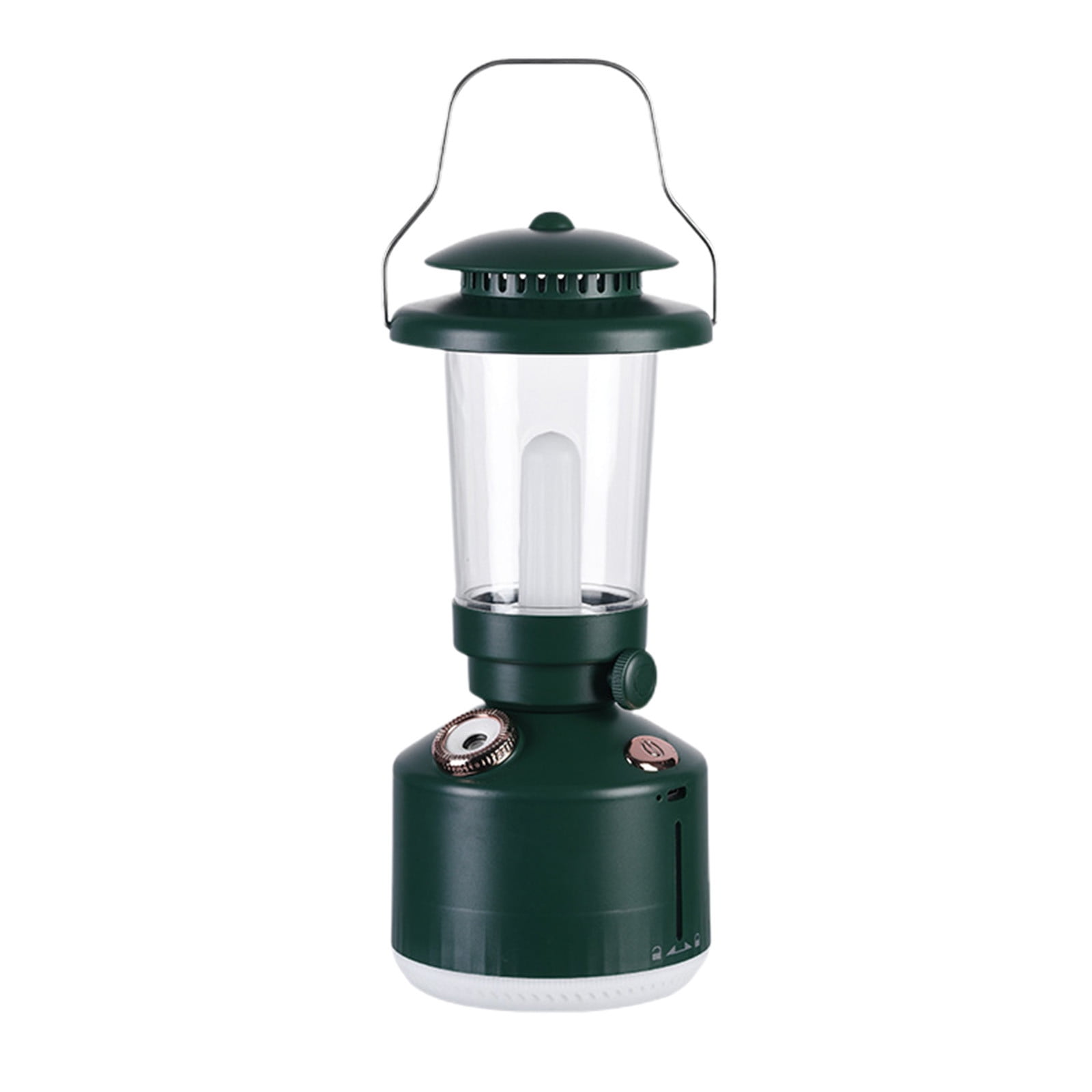 Portable Humidifier with Dimmable Light, 260ML Kerosene Lamp Hanging Cool Mist Humidifiers, 2 Spray Modes, USB Charging Wireless, for Bedroom Indoor Outdoor Camping