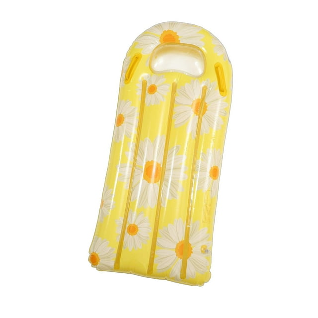 jinwen Kids Inflatable Surfboard Cute Surf Body Board for Boys Girls Children Party Sunflower Pattern