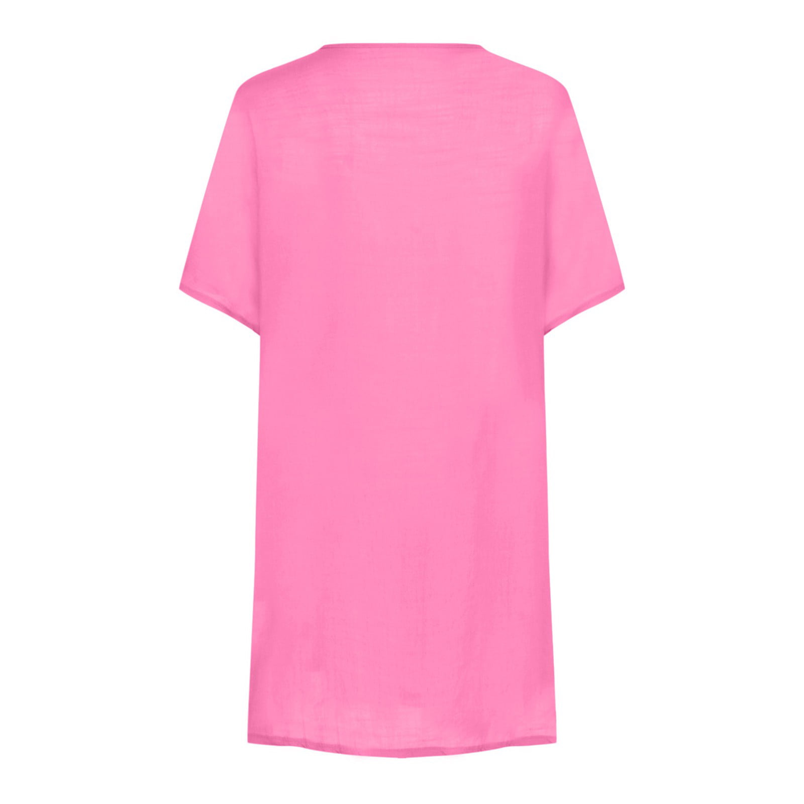 Hot Pink Bikini Cover-Up T-Shirt Size L/XL