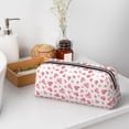thumbnail image 7 of Uemuo Hearts Printed Leather Pencil Case, Pencil Pouch, Portable Pencil Bag, Pen Case for& Office, 7 of 7
