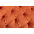 thumbnail image 6 of CAROCC Modern Akili Swivel Accent Chair Barrel Chair for Hotel Living Room Modern leisure Chair Orange Fabric, 6 of 7