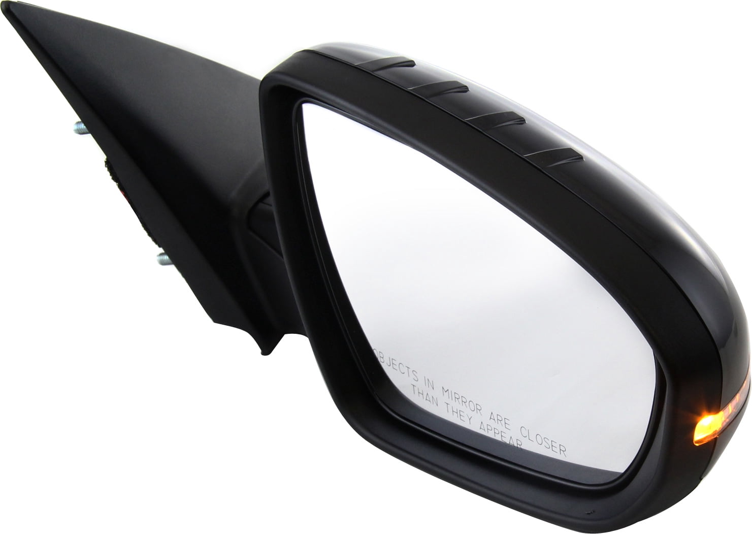 Mirror Compatible With 2011-2013 Kia Optima Right Passenger Side Heated In-housing Signal Light Paintable Kool-Vue