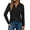 Black, variant on DAKIMOE Womens Tops Long Sleeve Shirts Spring Fall Fashion Clothes Henley Dressy Casual Blouses