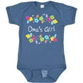thumbnail image 3 of Inktastic Omas Girl Bright Flowers Girls Baby Bodysuit, 3 of 5