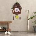 thumbnail image 6 of Classical Cuckoo Wall Clock Resin Non Ticking for Living Room Bathroom Home D, 6 of 8