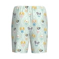 thumbnail image 2 of Haiem Different Breeds of Dogs Men's Pajama Short with Soft Woven Cotton Elastic Waistband Sleep Short-X-Large, 2 of 9