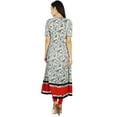 thumbnail image 7 of Bimba Women Cotton Kurta Kurti Half Sleeve Chic Style Formal Casual Tunic Blouse, 7 of 7