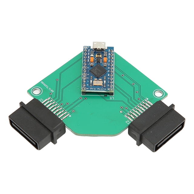 Adaptador de conversión de controlador de juego, joysticks de mango Adaptador USB Controlador de juego Adaptador USB Convertidores de mango Placa externa Lograr más