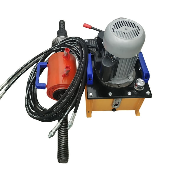 100T Portable Sleeve Press Cylinder Liner Pressing Machine with 220V Electric Pump