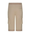 thumbnail image 3 of Yaoyar Mens Casual Shorts Summer Mid-waist Drawstring Pocket Solid Color Bunched Feet Outdoor Wear Athletic Short Pant Medium Trousers Shorts, 3 of 6
