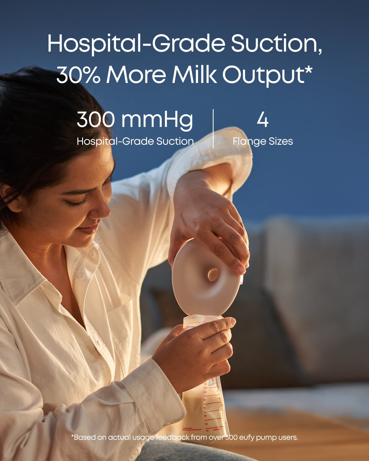 eufy Heated Wearable Breast Pump S1, Electric Hands-Free Breast Pump with Industry-Leading HeatFlow™ Tech