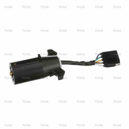 Pollak 12-718 7-Round to 5-Flat Park Power Adapter
