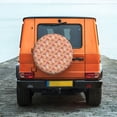 thumbnail image 4 of Haiem Spare Tire Cover , Wheel Cover with Mushroom printed, Camper Spare Tire Cover Fit for Jeep Wrangler Rv SUV Truck Travel Trailer-17 inch, 4 of 8