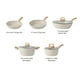 thumbnail image 2 of Juego de ollas y sartenes de 16 piezas Juego de utensilios de cocina antiadherentes con juego de cocina (blanco, 16 piezas), 2 of 5