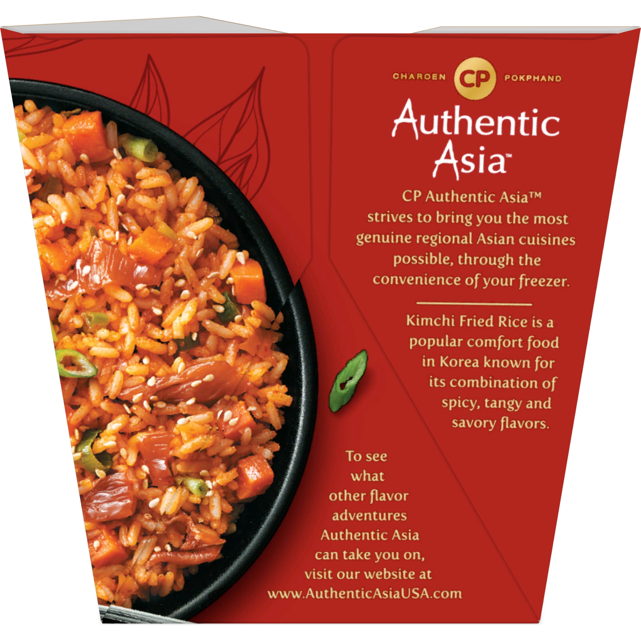 Authentic Asia Kimchi Fried Rice Meal 10oz (Frozen Dinner)