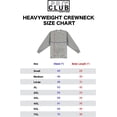 thumbnail image 6 of Pro Club Men's Heavyweight 13oz Crew Neck Fleece Pullover Sweatshirt, 6 of 6