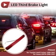 thumbnail image 2 of LED Third Brake Light for Toyota Land Cruiser 1998-2007 No.8157060061/81570-60061 Red 3rd High Mounted Stop Lamp Rear Center High Level Brake Light for Lexus LX470 1998-2007, 2 of 7