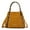 Mustard, variant on Kenna Women Tote Bag Vegan Leather Snake embossed Handbag Purse by Mia K - Mustard Yellow
