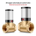 thumbnail image 3 of Fluid Air Control Valve DN15/20/25/32/40/50 Brass Valve Body Air Control Valve Pneumatic Control Valve ,Easy to Install, 3 of 10