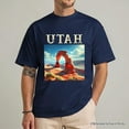 thumbnail image 5 of Iconic Delicate Arch Utah State T-Shirt, Arches National Park Landscape Tee and Western Nature Souvenir, 5 of 6