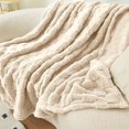 thumbnail image 3 of suxuMhao White Soft Bed Blanket,100*150cm Lightweight Sleeping Blanket, Nap blanket,Small squares Bed Blanket,Cozy Throw Blanket for Bed,Comfortable Blanket for Sofa & Bedroom,1 Piece​, 3 of 4