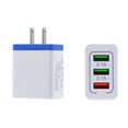 thumbnail image 1 of Matsuzay rápido de 3 puertos para 3 USB para de teléfono móvil para Adaptador de de pared Cargadores de dispositivos electrónicos enchufe azul y estadounidense Enchufe de EE. UU., 1 of 5