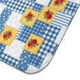thumbnail image 5 of Pioneer Flower Floral Print Pattern Kitchen Dish Drying Mat 1 Pack, Ultra Absorbent Microfiber Drainer Mat, 16"x18", 5 of 6