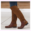 Naturalizer July Leather Over-The-Knee Riding Boot, Cognac 6.5M