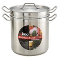 thumbnail image 3 of Winware Caldera doble de acero inoxidable de 8 cuartos con cubierta, 3 of 4