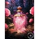 thumbnail image 3 of Botella de perfume de flores de lujo 5D DIY AB pintura de diamante taladro completo bordado moda punto de cruz Rhinestone decoración del hogar regalo, 3 of 5