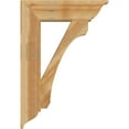 thumbnail image 3 of Ekena Millwork 6"W x 26"D x 38"H Legacy Traditional Rough Sawn Bracket, Western Red Cedar, 3 of 4