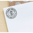 thumbnail image 3 of Printtoo Round Custom Business Rubber Stamp Self Inking Company Logo Personalized Stamper Gift Idea, 3 of 6