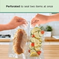 thumbnail image 4 of (4 pack) FoodSaver Portion Pouch 11 in. Vacuum Seal Roll, 11" x 16', 1 Pack, 4 of 7