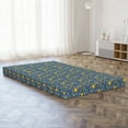 thumbnail image 5 of Botanic Foldable Mattress, Woodland Themed Elements, 78.7" x 47.2", Marigold and Orange, by Ambesonne, 5 of 6
