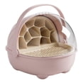 thumbnail image 2 of S SERENABLE Silkworm Breeding Box Home Transparent Breathable Reptile Breeding Container Pink, 2 of 9