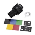 thumbnail image 4 of Metal Bowens Mount Focusing Snoot Reflector Flash Diffuser for Photography Artistic Effect, 4 of 7