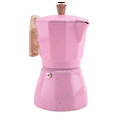 thumbnail image 3 of Latte Mocha Coffee Maker Italian Moka Espresso Cafeteira Percolator Pot Stovetop 300Ml Pink, 3 of 4
