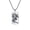 Dragon, variant on Women Men's 12 Chinese Zodiac Necklace Silver Zodiac Sign Pendant Jewelry Chain Rat