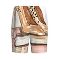 thumbnail image 2 of Lsque Stylish High Heels On Books Mens Sleep Pajama Shorts,Short Pajama Pants, Cotton Ultra-Soft Knit-XX-Large, 2 of 9