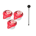 thumbnail image 4 of Coffee Mate Peppermint Mocha Liquid Coffee Creamer Singles, 50 Ct with Sweet Nest Stir, 4 of 5