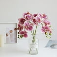 thumbnail image 3 of Phalaenopsis Simulation Flowers Artificial Phalaenopsis Branch, 3 of 8