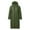 a-Army Green7931, variant on VNKIDY Women Parkas Warm Lightweight Solid Color Cotton Padded Coats Slim Fit Long Sleeve Zipper Hooded Jacket For Autumn Winter Casual Outerwear