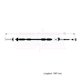 thumbnail image 2 of Cable Chicote Embrague Compatible Con Honda Accord 1.8L 1982 1983 1984 CAHSA Cable Chicote Acelerador, 2 of 6