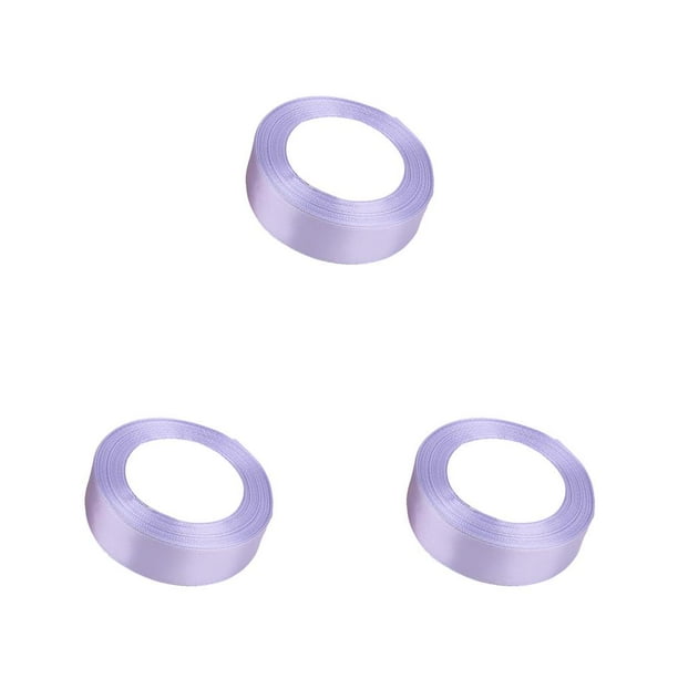 Bewildely Paquete Cinta Accesorios para manualidades DIY Caja de cintas de poliéster Púrpura Blanco 44 Type1 NO1
