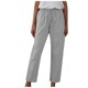 thumbnail image 2 of ICHUANYI Liquidación Mujer Moda Casual Algodón Lino Color Bolsillo Suelto Pantalones ICHUANYI WER2023082203477, 2 of 7