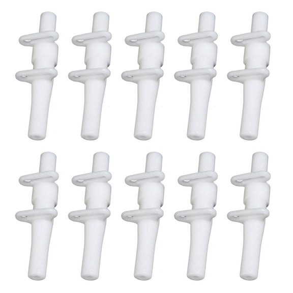 10pack Tent Poles Replacement Connectors Portables Camping Tent Assembly Tool for Camping Tents Frame