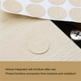 thumbnail image 4 of 30pcs Adhesive Screw Hole Covers Stickers in Sturdy Waterproof PVC Materials for Cabinets Desks and Furniture, 4 of 8