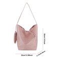 thumbnail image 2 of Mujer All-Match Tote Handbag Oxford Cloth Simple Daily Bags con bolso (rosa), 2 of 9