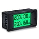 thumbnail image 1 of Medidor de amperaje de voltaje actual, pantalla digital de CC Medidor de voltaje actual Voltímetro Amperímetro 0-300V 50A Medidor de prueba de consumo de energía, 1 of 4
